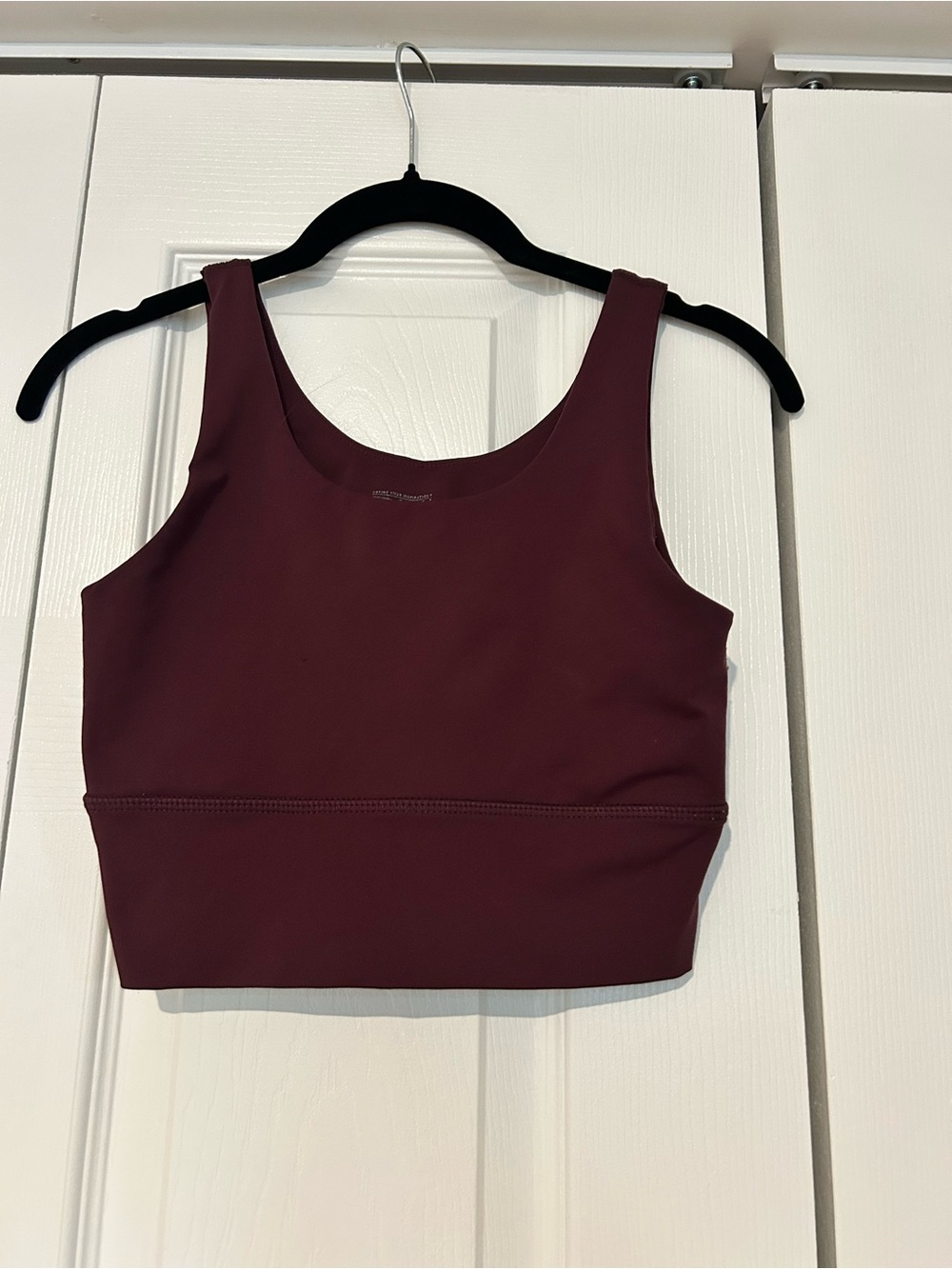 DYI Maroon Longline Sports Bra